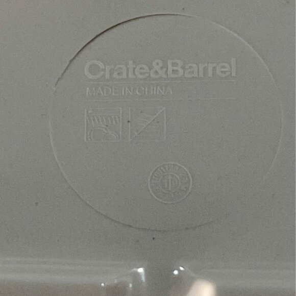 Crate And Barrel Metro Melamine Serving Trays - Picture 3 of 5